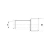 HSK Coolant Tube  CT32~ CT100 - Makotools Industrial Supply Tools for Metal Cutting